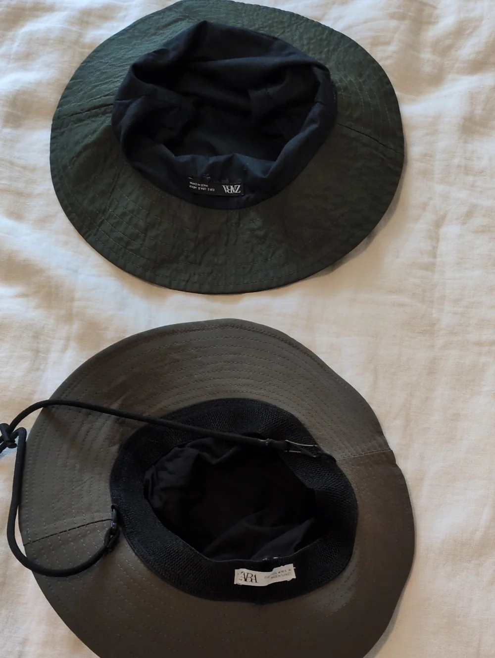 Set 2 Zara Rain Hats